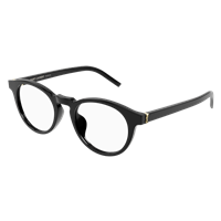 Montatura vista Saint Laurent Donna SL M122/F001 BLACK BLACK TRANSPARE50 - SL M122/F001 BLACK BLACK TRANSPARE50